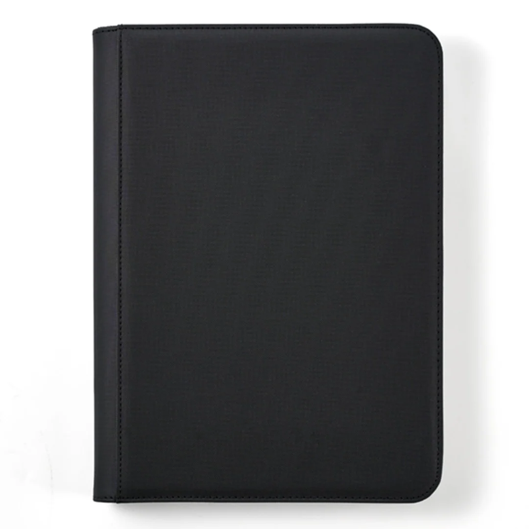 Arcane Fortress Binder: 9-Pocket- Solid Color- Black