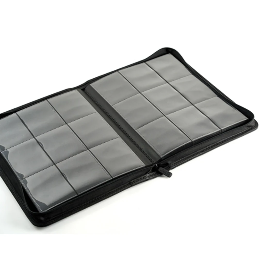 Arcane Fortress Binder: 9-Pocket- Solid Color- Black - Image 2