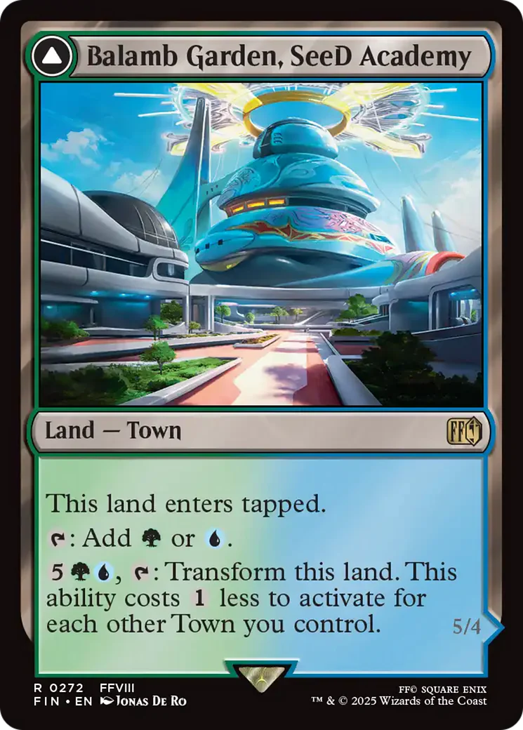 Balamb Garden, SeeD Academy // Balamb Garden, Airborne (FIN-272) - FINAL FANTASY Foil - Image 10