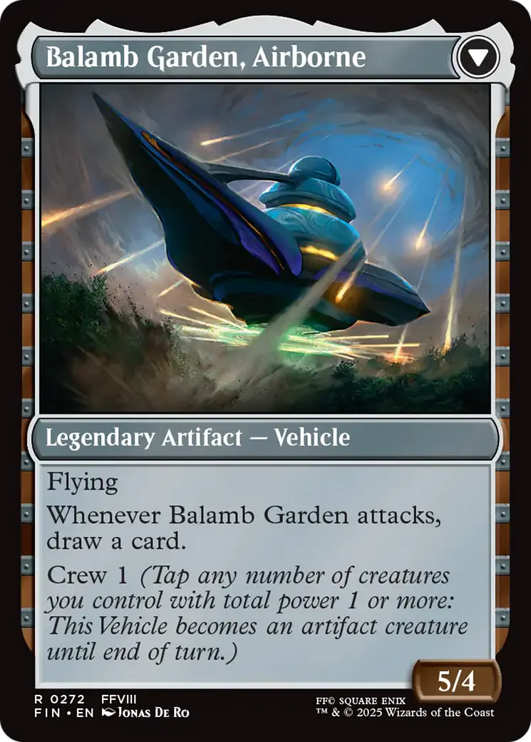Balamb Garden, SeeD Academy // Balamb Garden, Airborne (FIN-272) - FINAL FANTASY Foil - Image 3
