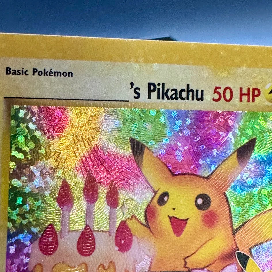 Birthday Pikachu Celebrations (Holo Bleed) - Image 2