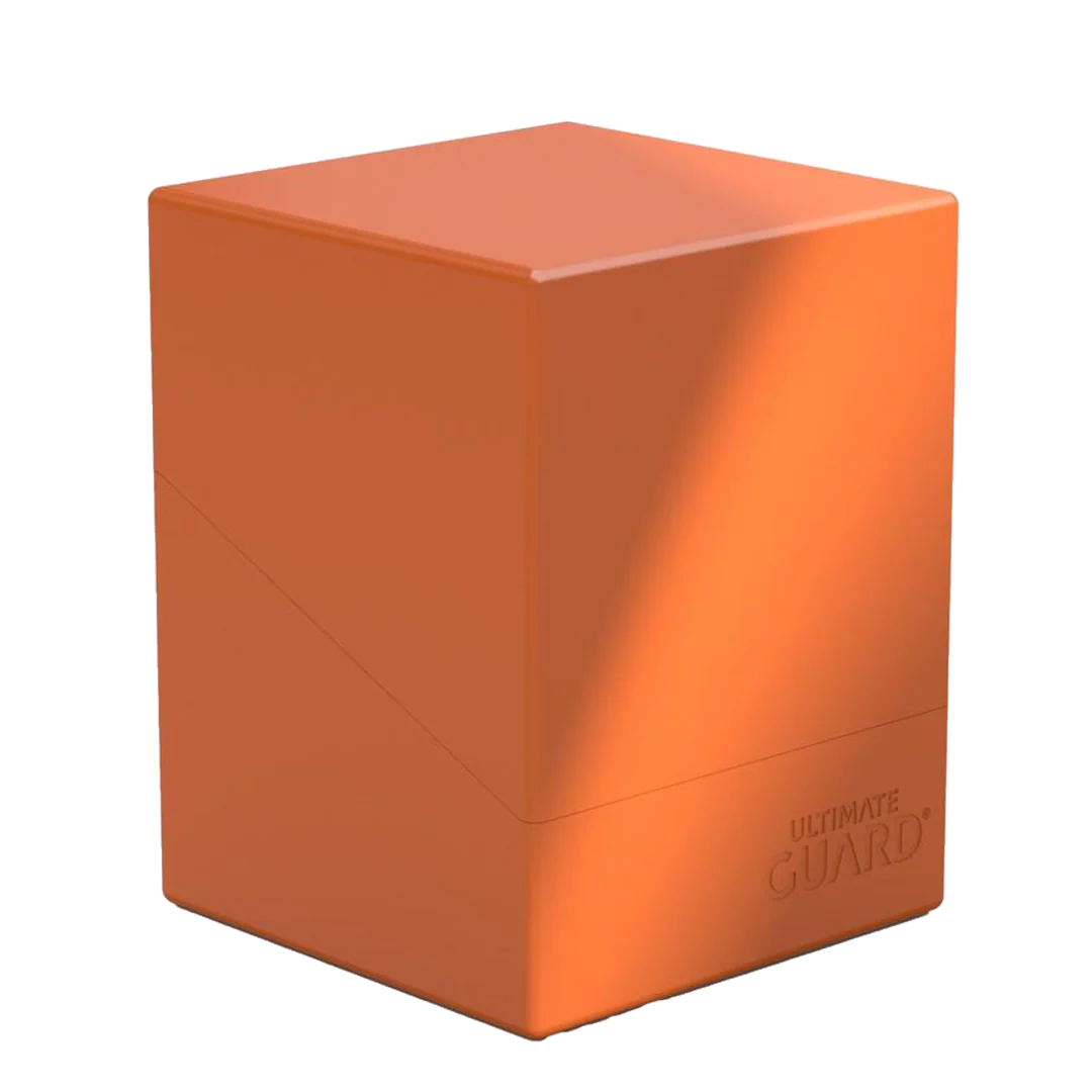 Boulder Deck Case 100+ - SOLID ORANGE - Ultimate Guard Deck Boxes