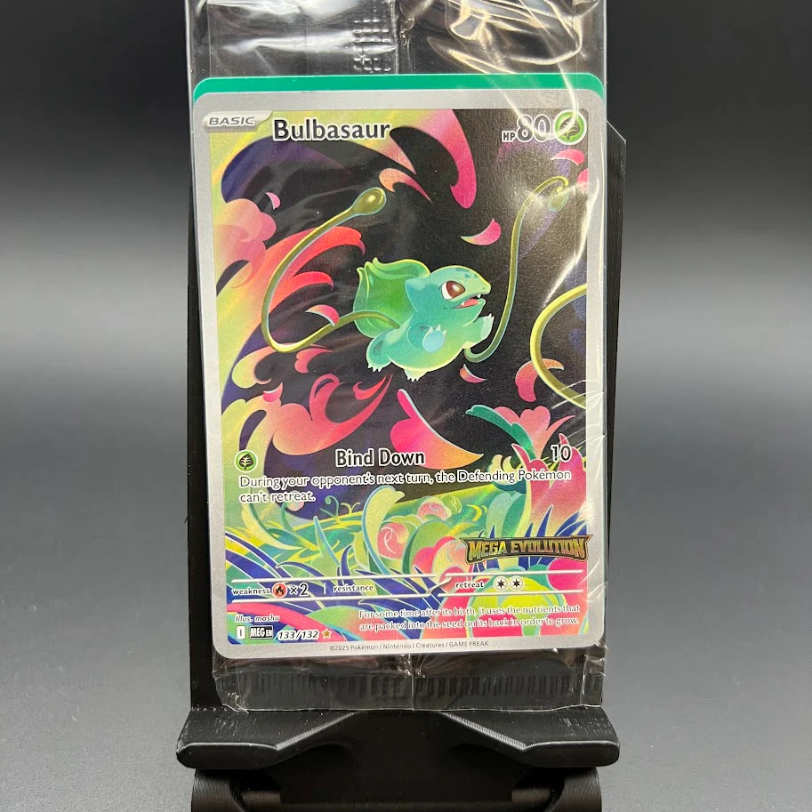 Bulbasaur - Mega Evolutions Stamped Promo - Sealed