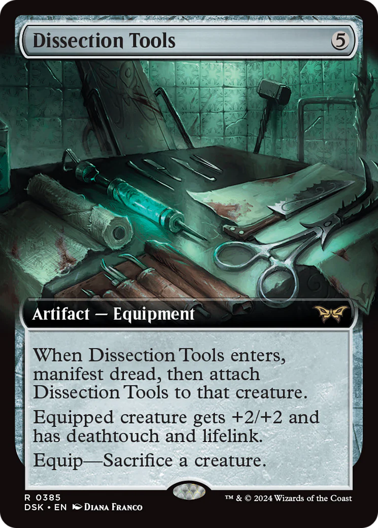 Dissection Tools (DSK-385) - Duskmourn: House of Horror: (Extended Art) Foil