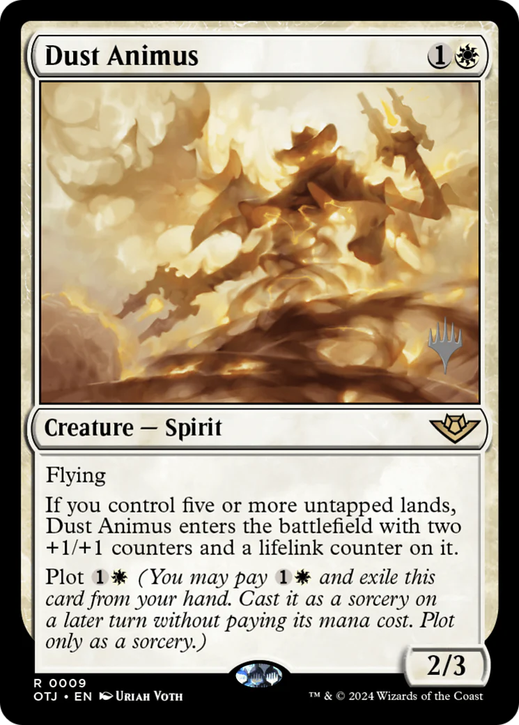Dust Animus (PPOTJ-009) - Outlaws of Thunder Junction Promos