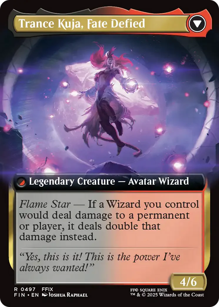 Kuja, Genome Sorcerer // Trance Kuja, Fate Defied (FIN-497) - FINAL FANTASY: (Extended Art) - Image 4