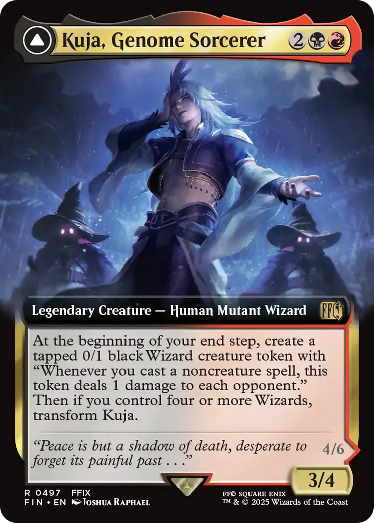 Kuja, Genome Sorcerer // Trance Kuja, Fate Defied (FIN-497) - FINAL FANTASY: (Extended Art) - Image 9