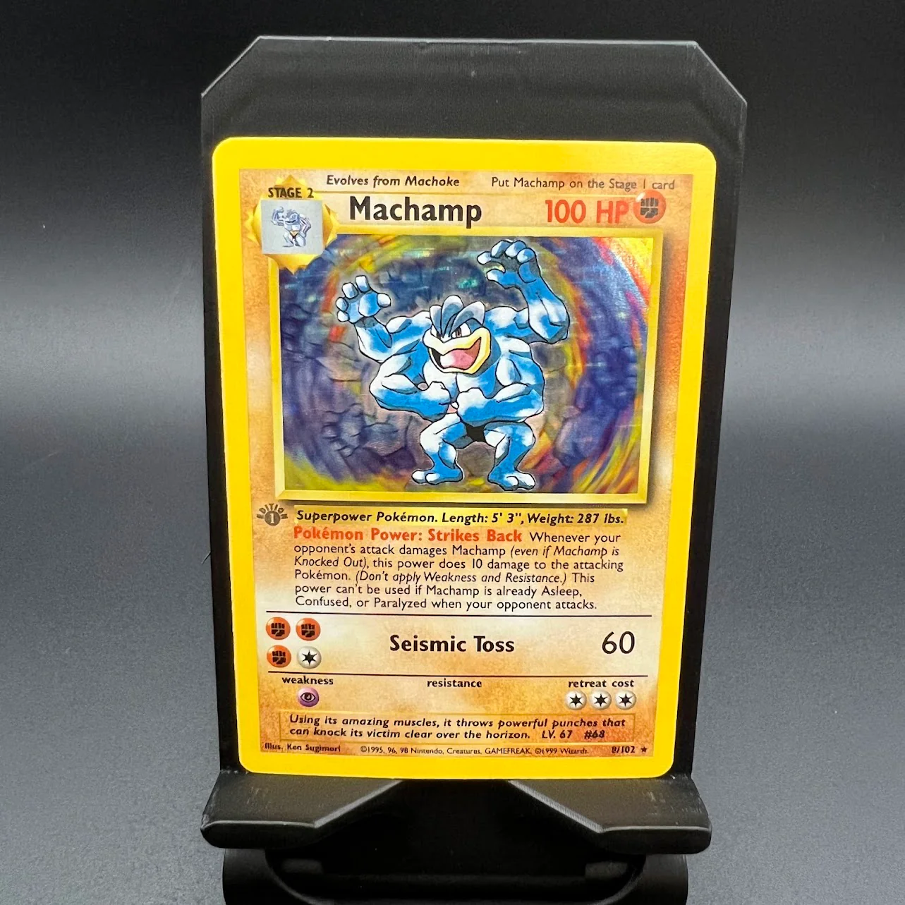 Machamp - First Edition Deck Exclusive - (MP) (LIGHT STAMP)
