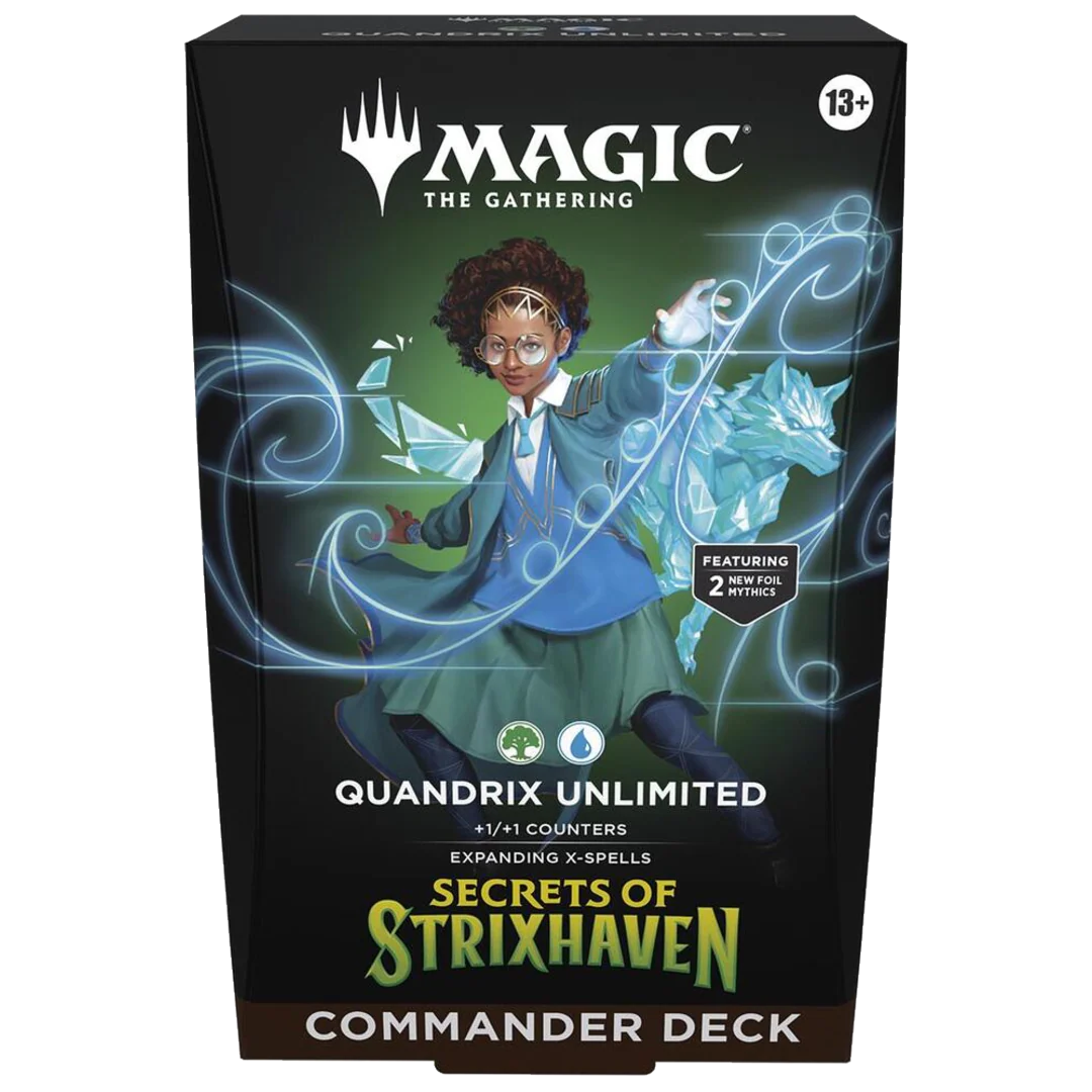 Magic the Gathering: Secrets of Strixhaven Commander Deck - Quandrix Unlimited