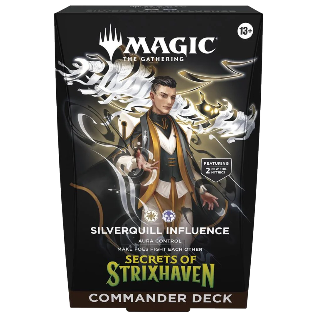 Magic the Gathering: Secrets of Strixhaven Commander Deck - Silverquill Influence