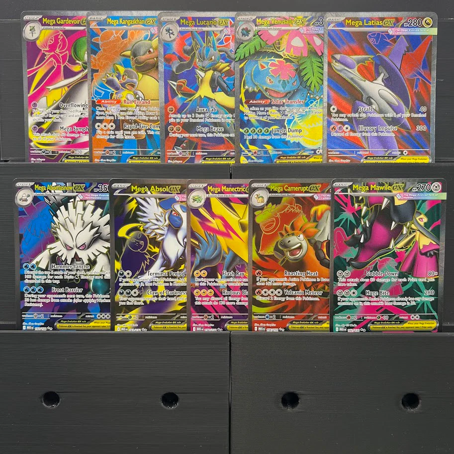 Mega Evolution ex SR Master Set