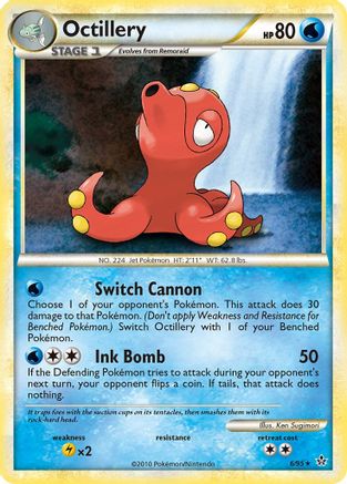 Octillery 6/95 - Unleashed Holofoil