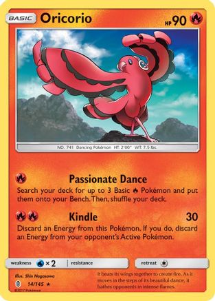 Oricorio (14) 14/145 - SM Guardians Rising