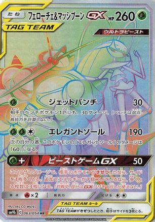 Pheromosa & Buzzwole - 063/054 - SM9b Full Metal Wall