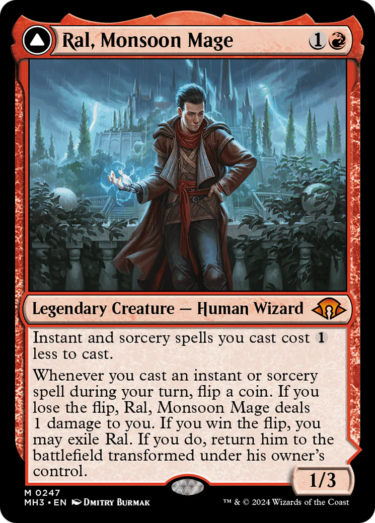 Ral, Monsoon Mage (MH3-247) - Modern Horizons 3 - Image 4