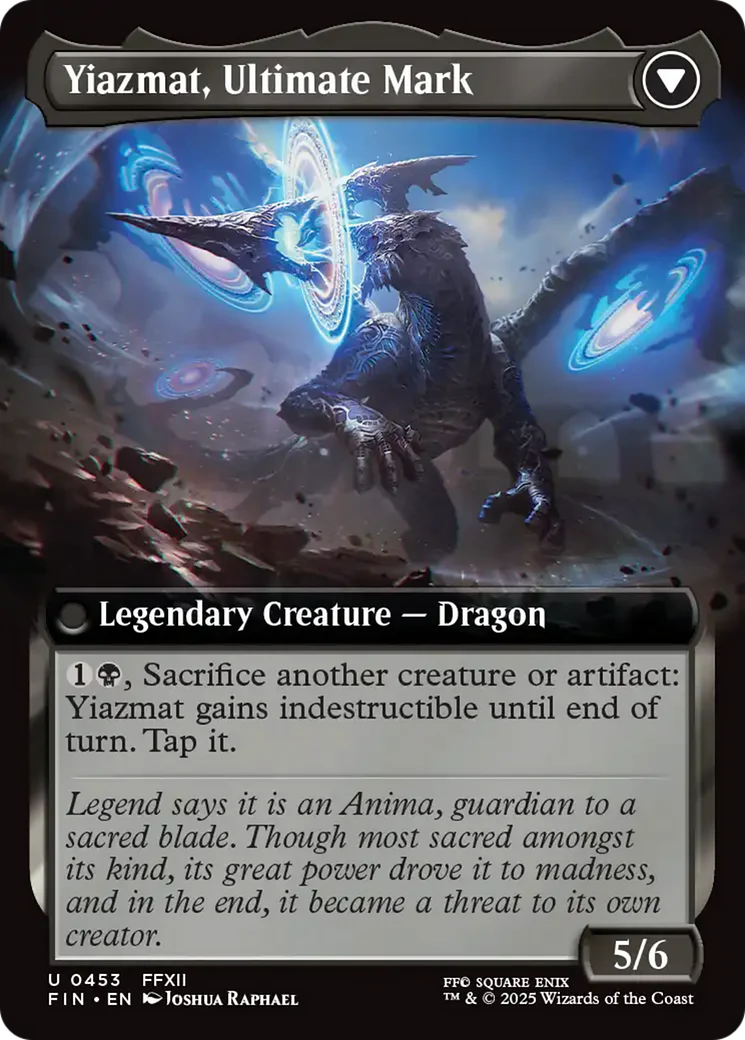 Sidequest: Hunt the Mark // Yiazmat, Ultimate Mark (FIN-453) - FINAL FANTASY: (enchantment, Extended Art) - Image 3