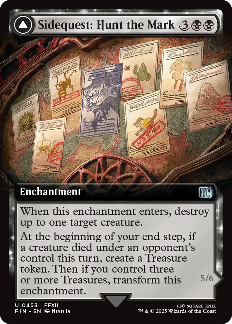 Sidequest: Hunt the Mark // Yiazmat, Ultimate Mark (FIN-453) - FINAL FANTASY: (enchantment, Extended Art) Foil - Image 7