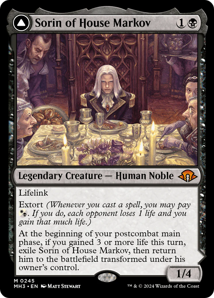 Sorin of House Markov (MH3-245) - Modern Horizons 3 - Image 4