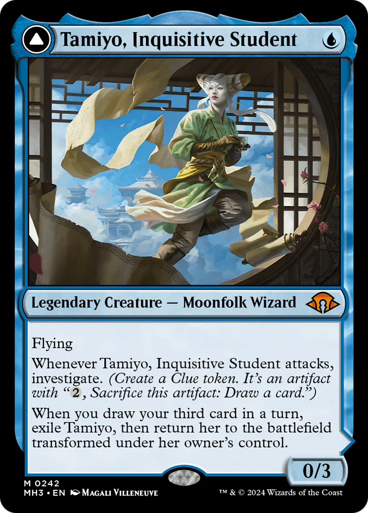 Tamiyo, Inquisitive Student (MH3-242) - Modern Horizons 3 Foil - Image 2