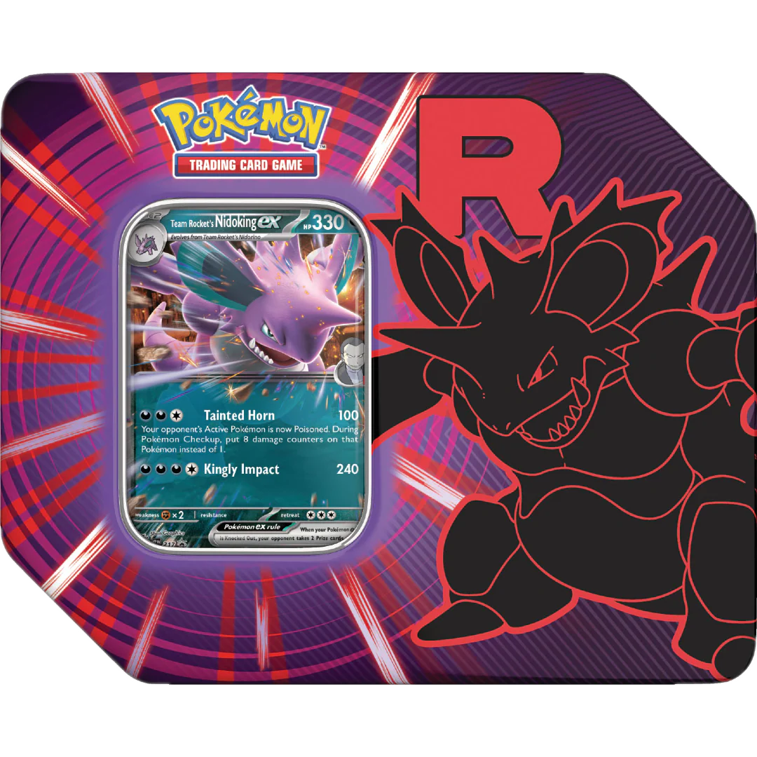 Team Rocket Tin (Nidoking)