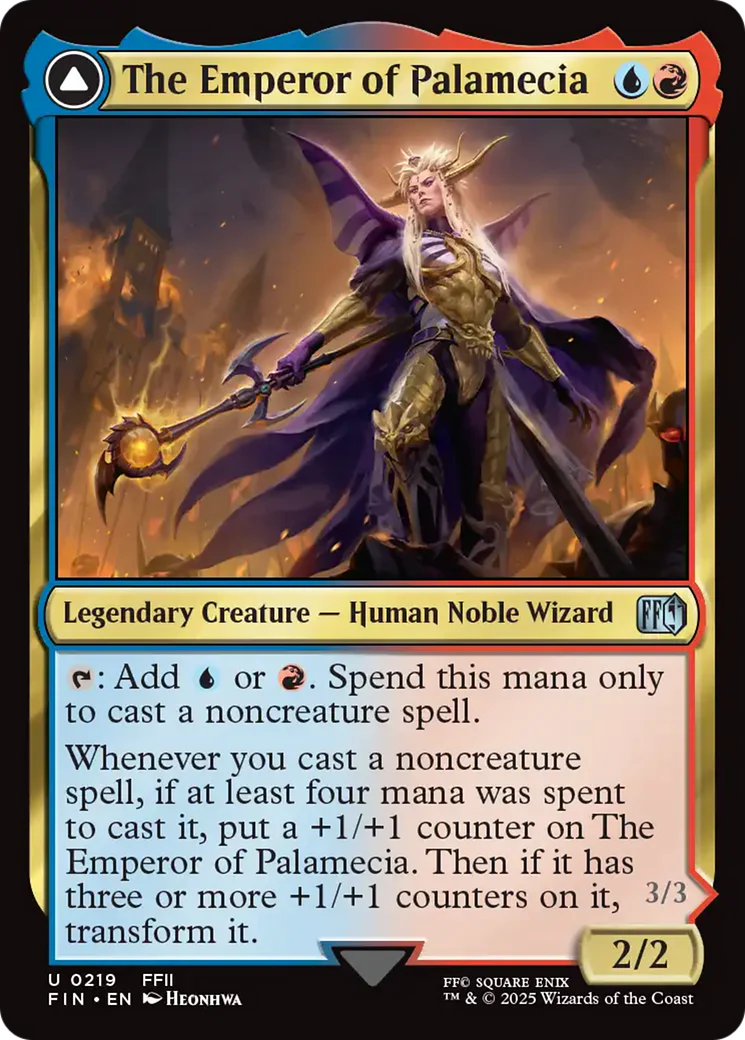 The Emperor of Palamecia // The Lord Master of Hell (FIN-219) - FINAL FANTASY Foil - Image 7