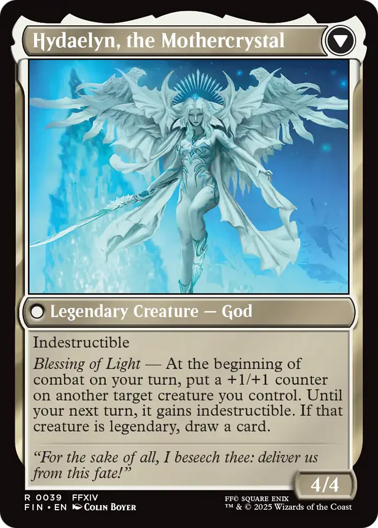 Venat, Heart of Hydaelyn // Hydaelyn, the Mothercrystal (FIN-039) - FINAL FANTASY - Image 2