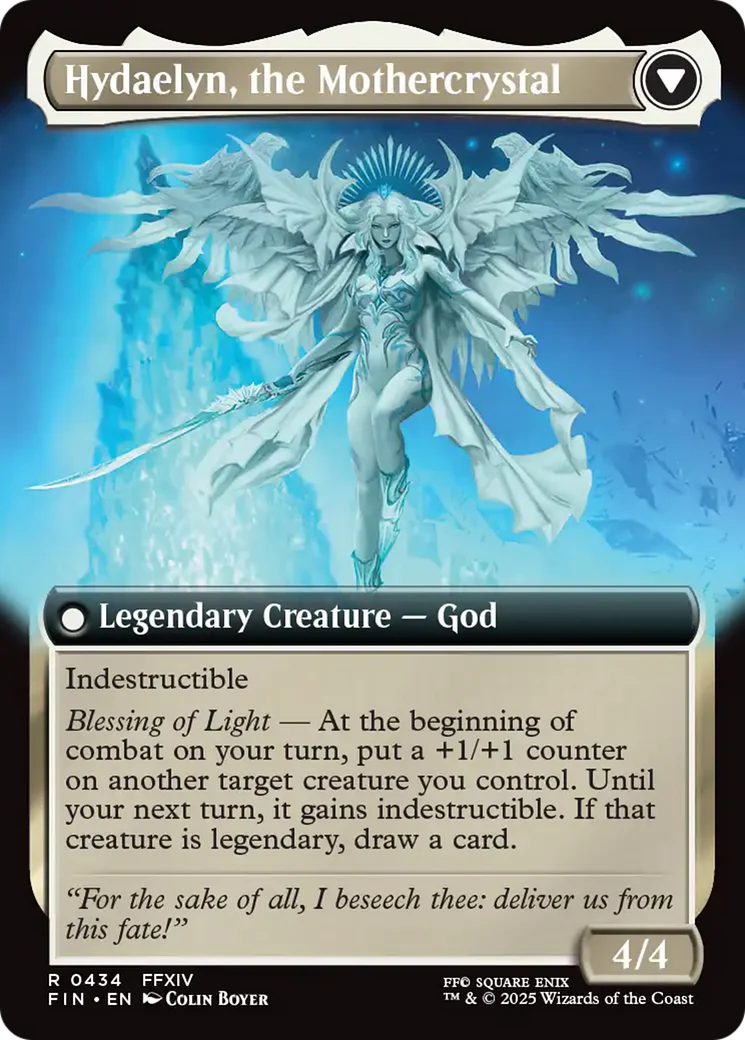Venat, Heart of Hydaelyn // Hydaelyn, the Mothercrystal (FIN-434) - FINAL FANTASY: (Extended Art) - Image 3