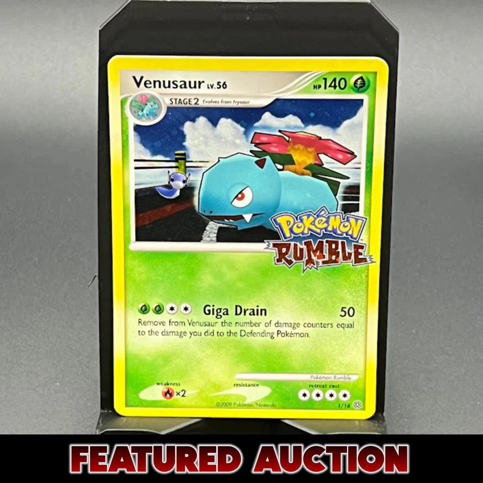 Venusaur - Rumble - Stamped Promo (MP)