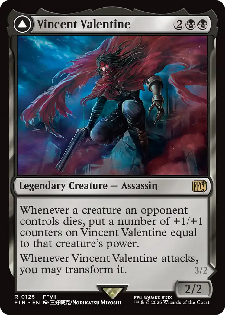Vincent Valentine // Galian Beast (FIN-125) - FINAL FANTASY Foil - Image 4