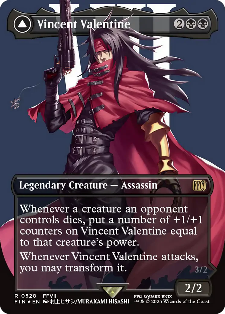 Vincent Valentine // Galian Beast (FIN-528) - FINAL FANTASY (Borderless) Foil - Image 7