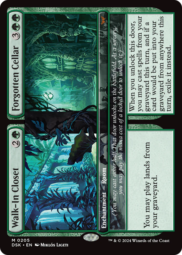 Walk-In Closet // Forgotten Cellar (DSK-205) - Duskmourn: House of Horror