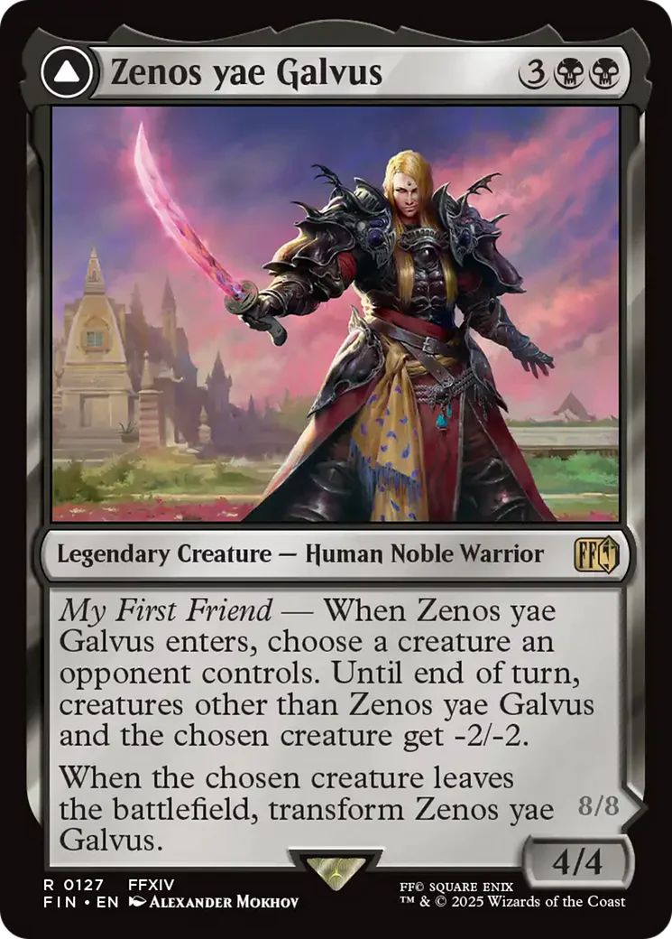 Zenos yae Galvus // Shinryu, Transcendent Rival (FIN-127) - FINAL FANTASY Foil - Image 7