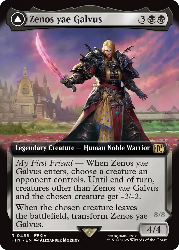Zenos yae Galvus // Shinryu, Transcendent Rival (FIN-455) - FINAL FANTASY: (Extended Art) - Image 6